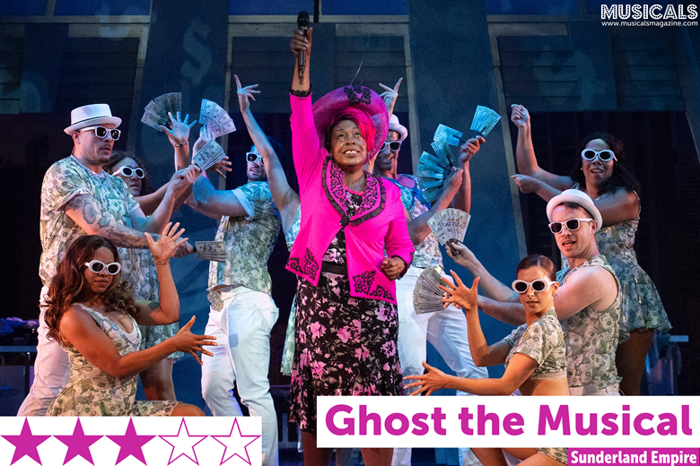 Jacqui Dubois & The Cast of Ghost The Musical UK Tour (images credit: Alastair Muir)