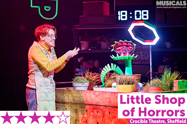 Colin Ryan (Seymour) in Little Shop of Horrors (Images credit: Manuel Harlan)