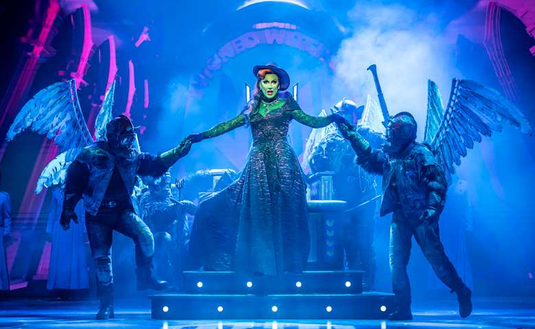 The Vivienne as the Wicked Witch of the West in The Wizard of Oz UK Tour (image credit: Marc Brenner)