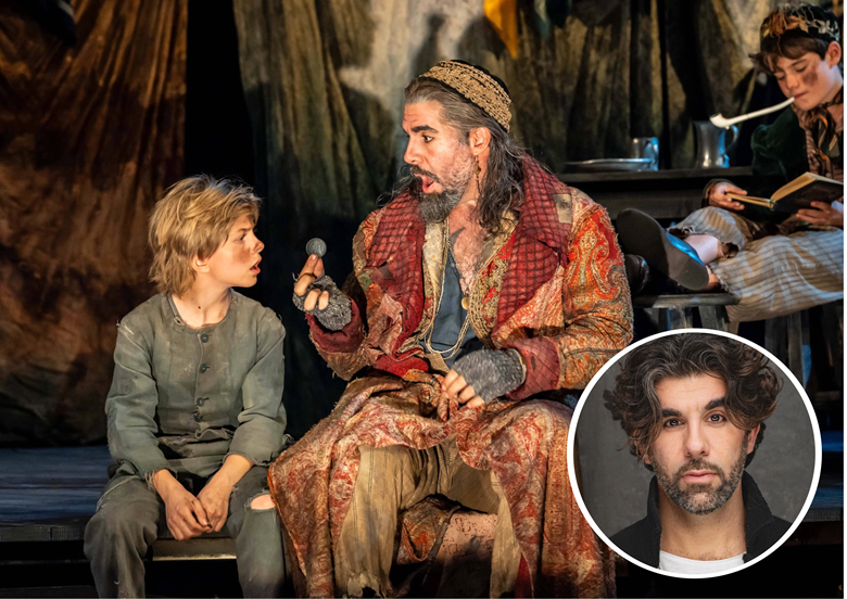 Simon Lipkin as Fagin (image credit: Johan Persson)